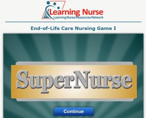 Screen Capture from End-of-Life Care Game 1