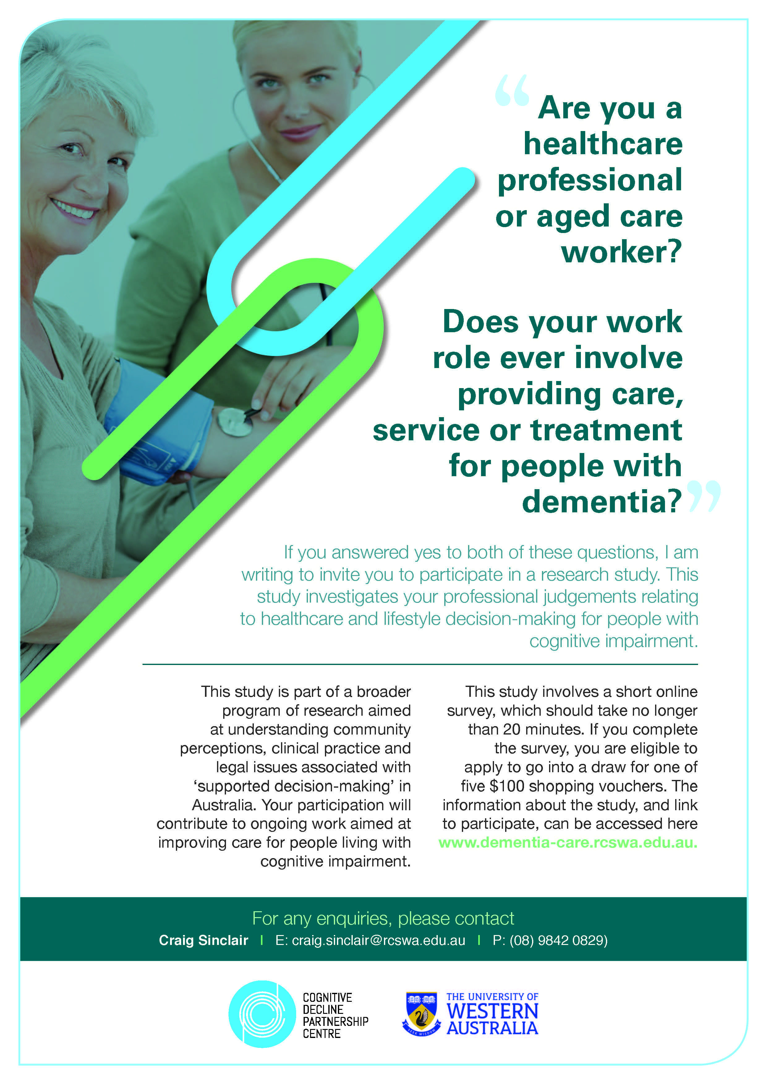 Decision-making in dementia survey
